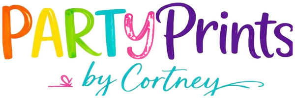 Party Prints by Cortney
